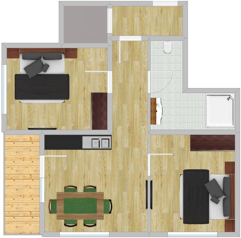 Apart Platzer Zell am Ziller Exterior photo